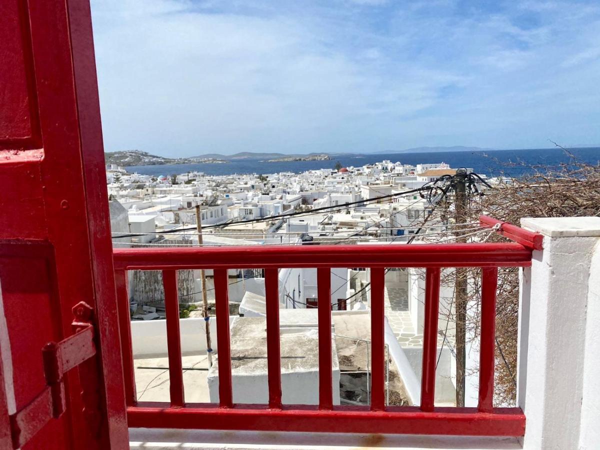 Elenitas Town House With Balcony And Sea View Apartment Mykonos Town Exterior foto