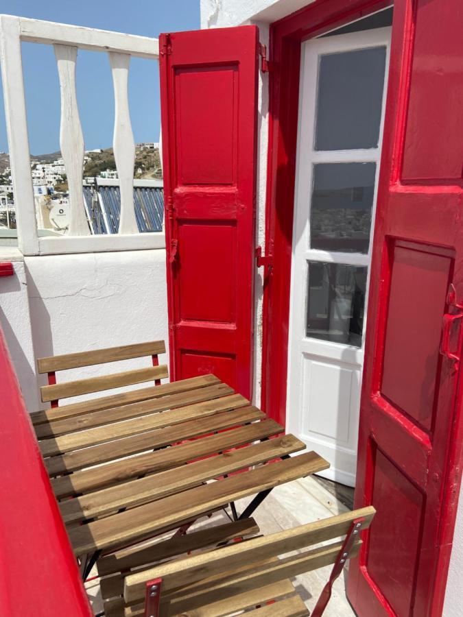 Elenitas Town House With Balcony And Sea View Apartment Mykonos Town Exterior foto