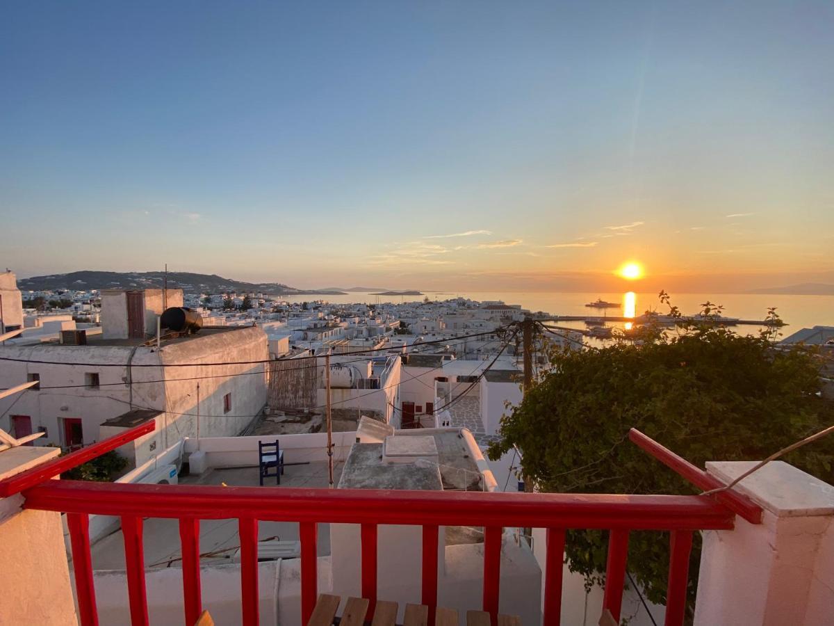 Elenitas Town House With Balcony And Sea View Apartment Mykonos Town Exterior foto