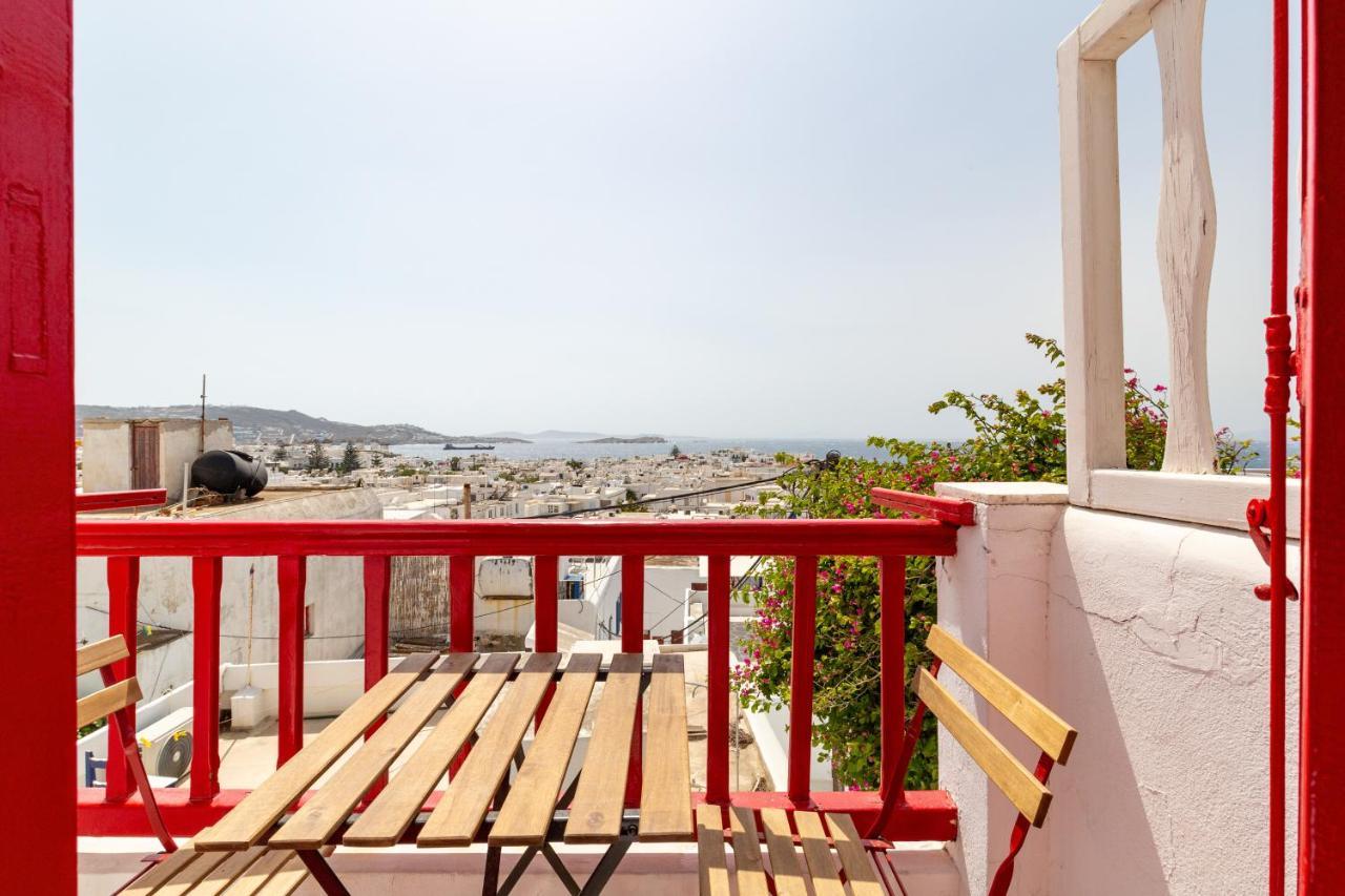 Elenitas Town House With Balcony And Sea View Apartment Mykonos Town Exterior foto