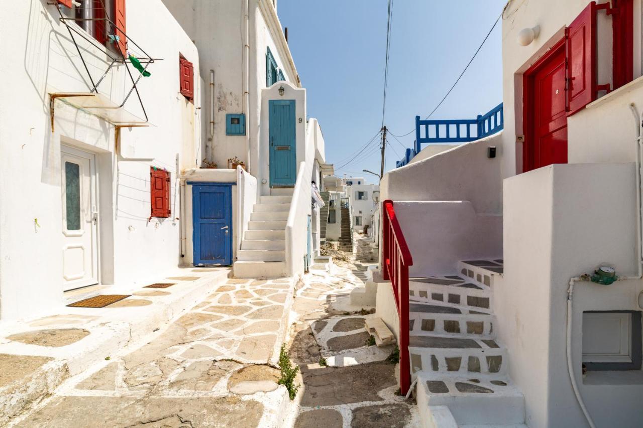 Elenitas Town House With Balcony And Sea View Apartment Mykonos Town Exterior foto